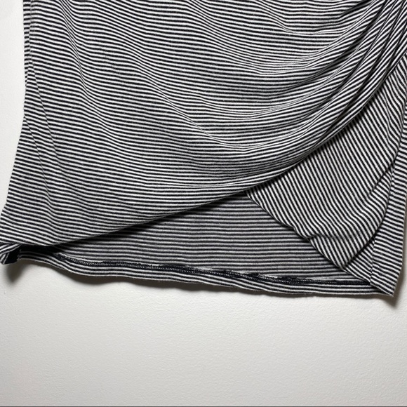 Rollacoster Striped Slim Mini Bodycon Skirt L - Picture 4 of 9